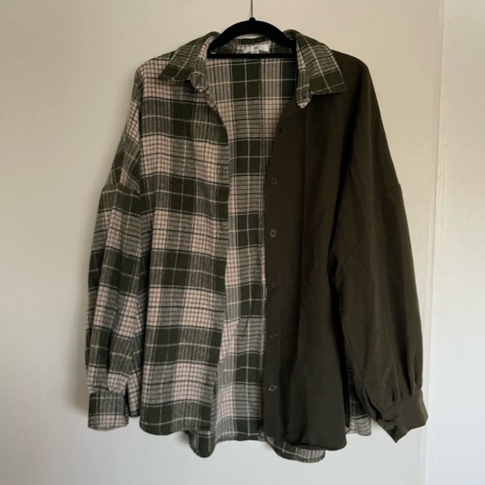 BP plaid button up shirt